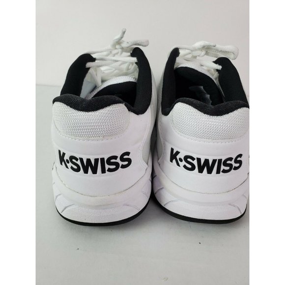 KSWISS MENS HYPERCOURT EXPRESS 2 TENNIS SHOES (WHT/HIGHRISE/BLACK) #06613 US 12 - Picture 9 of 9